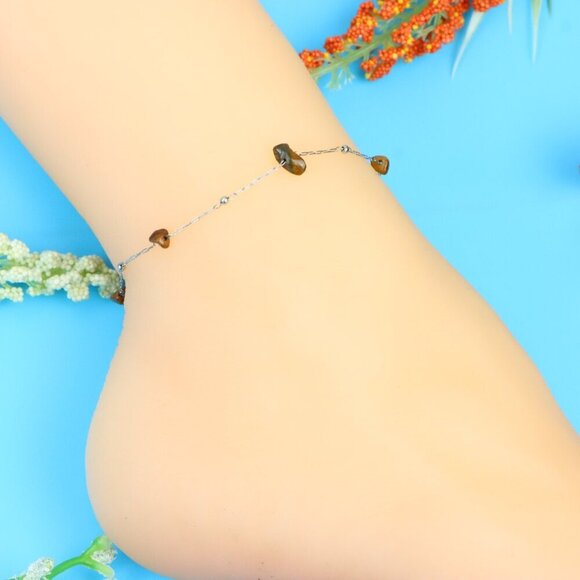 Elegant Handmade Anklet – Perfect for Women & Girls | Ideal Gift Option, DYC1706 - Picture 4 of 7